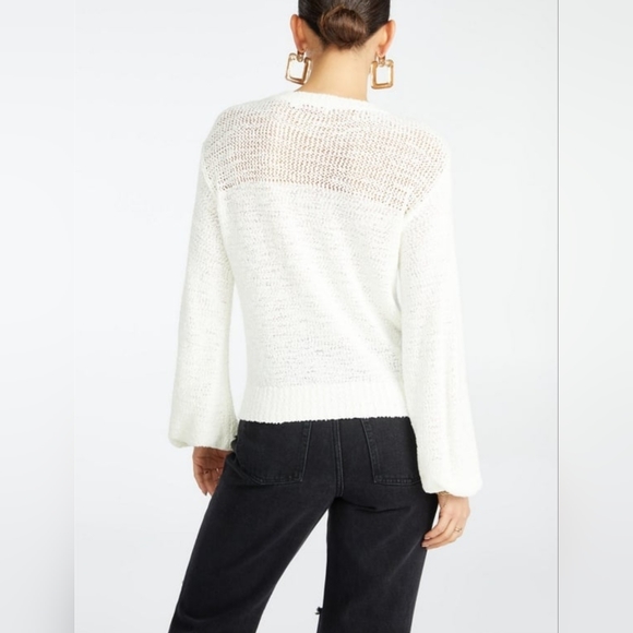 NWT CloseEasy Fit Spring Sweater - Marshmallow Cream/Off White - Picture 2 of 4